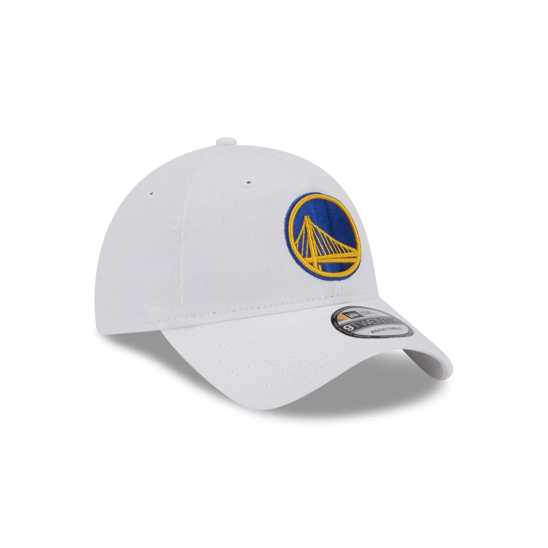 Golden State Warriors White 9TWENTY Adjustable Hat sold by New Era product image thumbnail 3