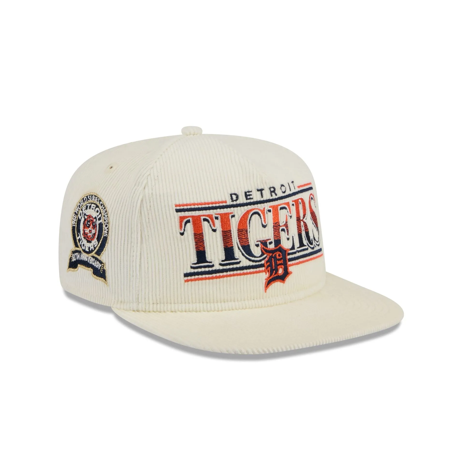 Detroit Tigers Throwback Corduroy Golfer Hat sold by New Era