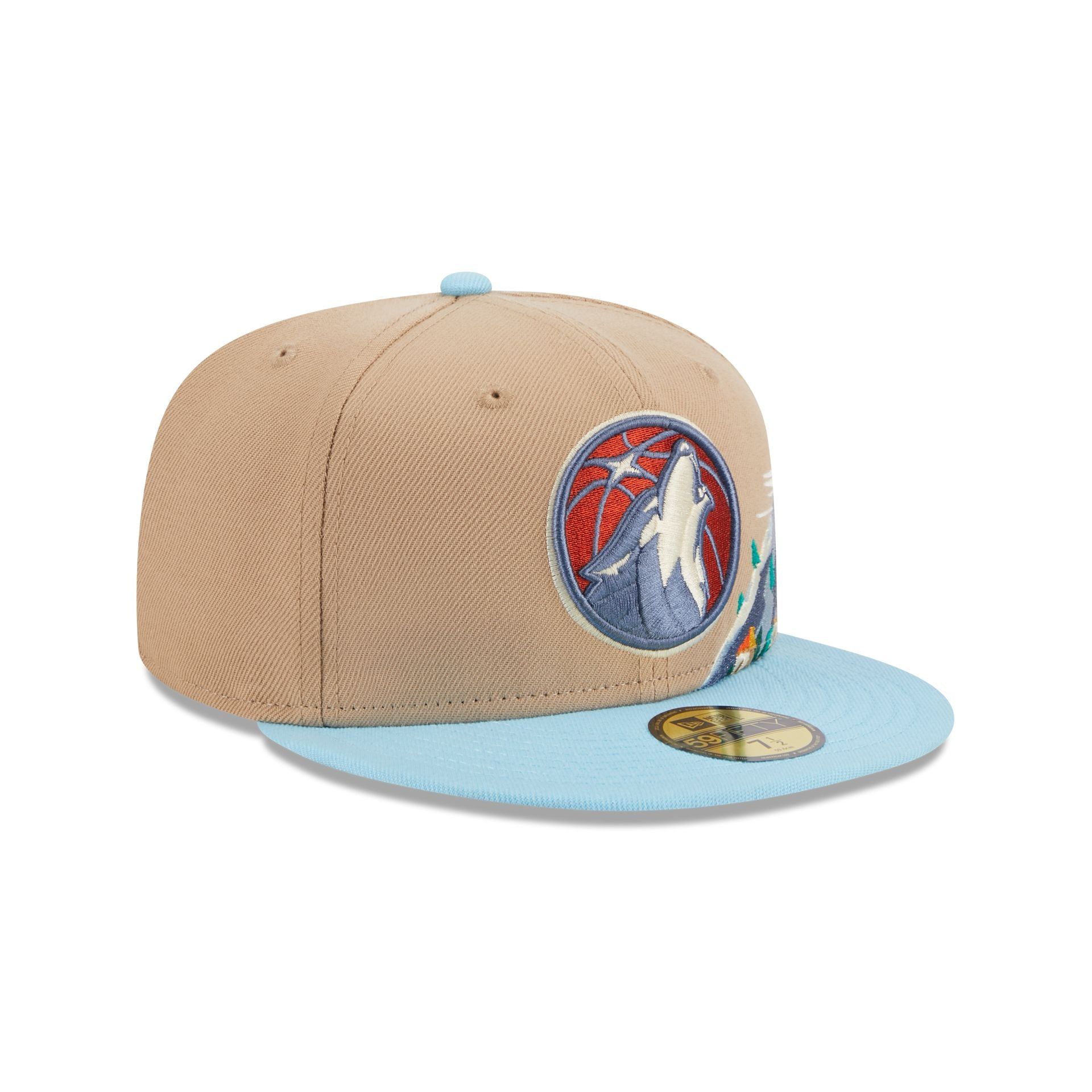 Minnesota Timberwolves Snowcapped 59FIFTY Fitted Hat sold by New Era product image thumbnail 3