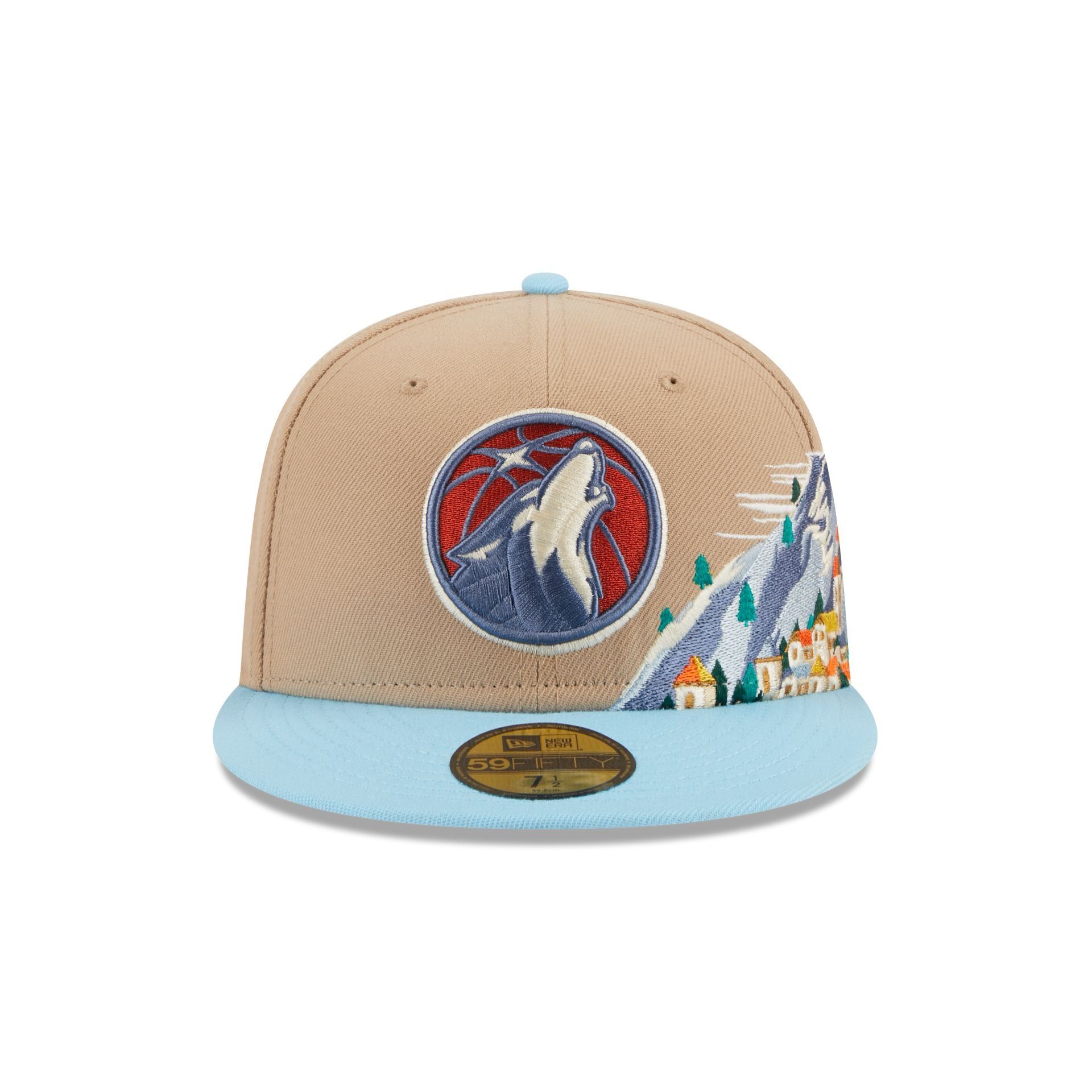Minnesota Timberwolves Snowcapped 59FIFTY Fitted Hat sold by New Era product image thumbnail 2