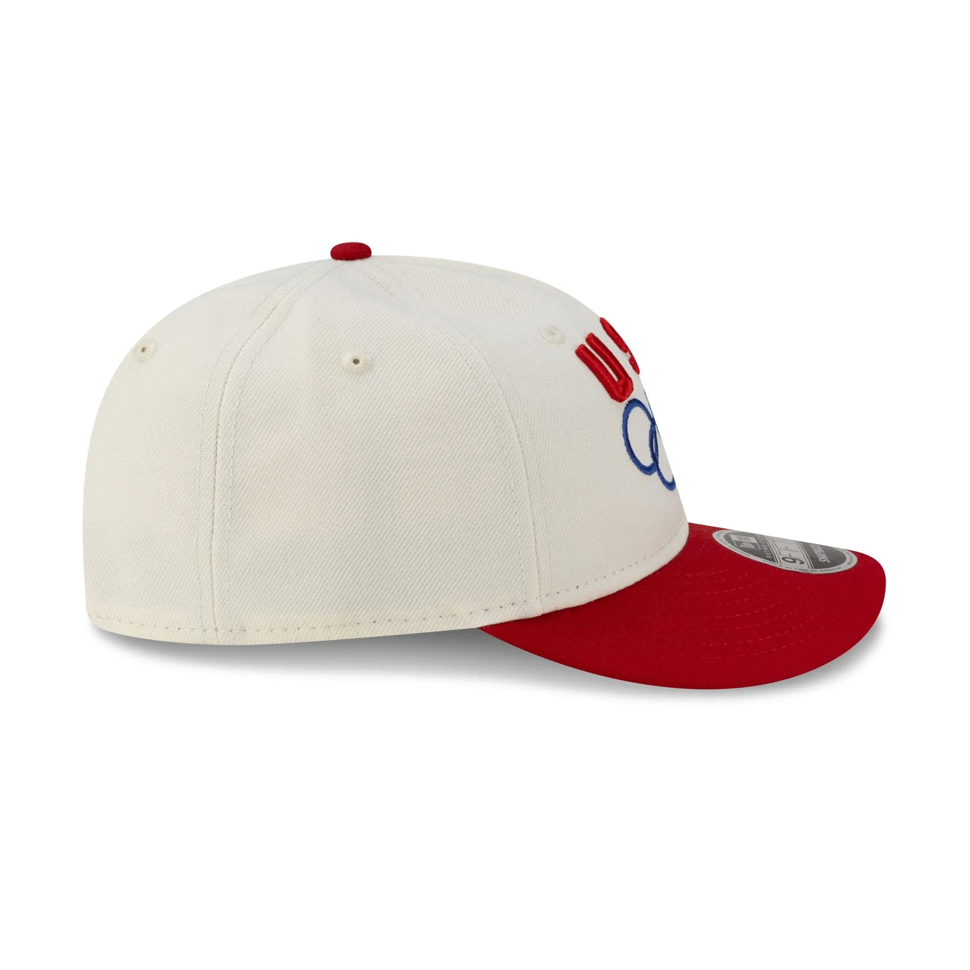 Team USA Chrome White Red Retro Crown 9FIFTY Snapback Hat sold by New Era product image thumbnail 5