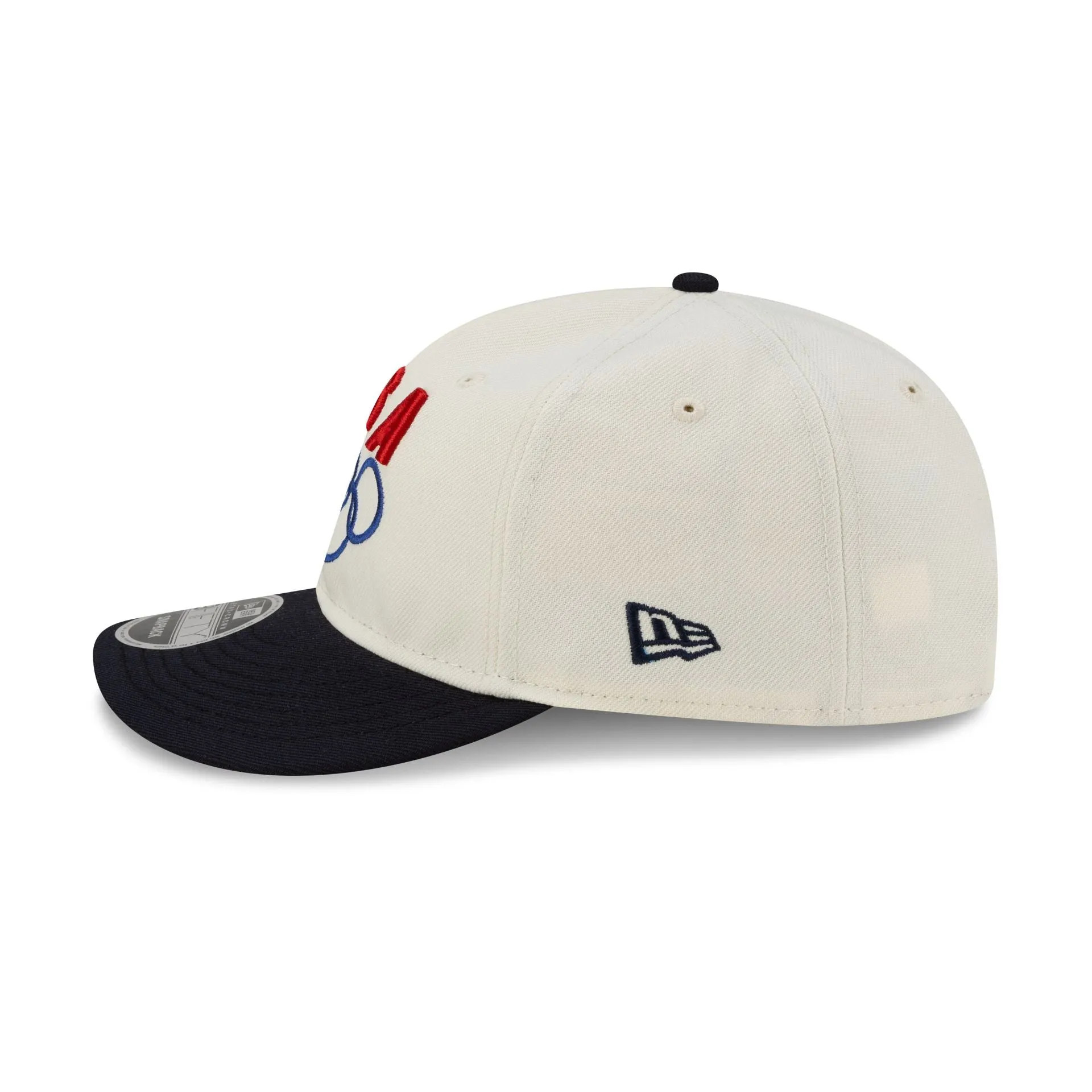 Team USA Chrome White Navy Retro Crown 9FIFTY Snapback Hat sold by New Era product image thumbnail 4