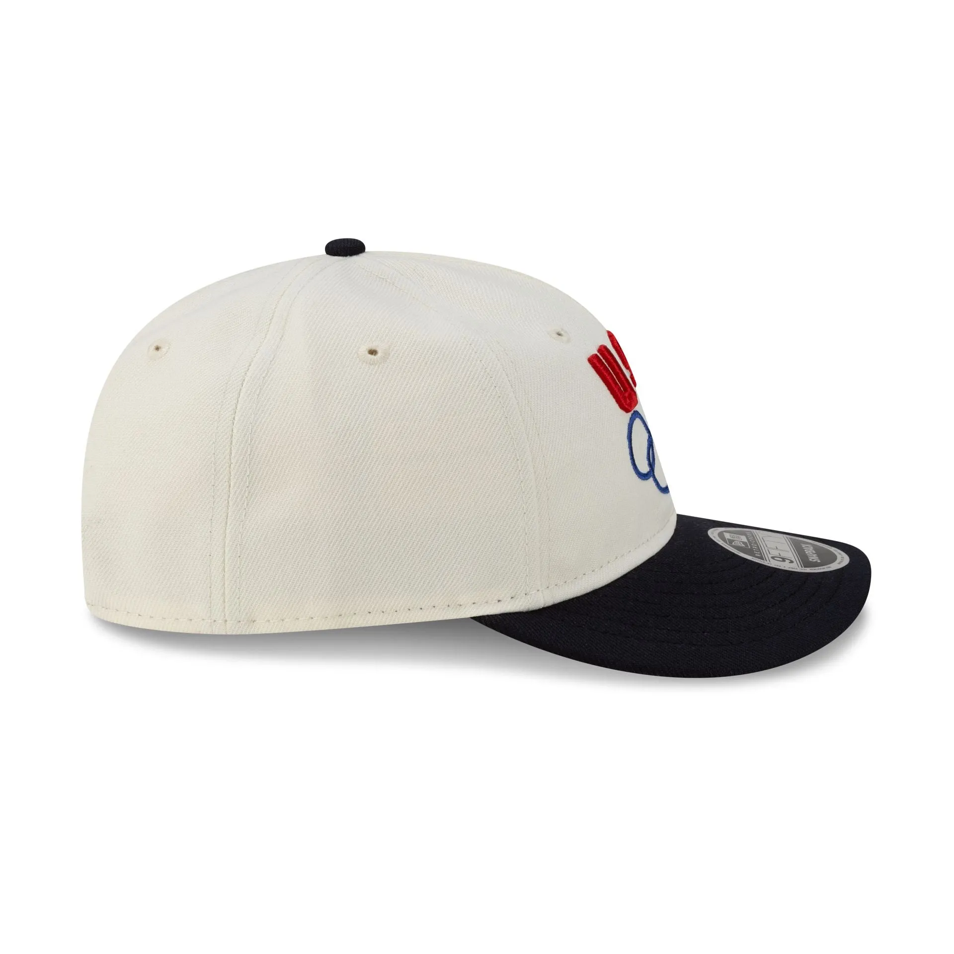 Team USA Chrome White Navy Retro Crown 9FIFTY Snapback Hat sold by New Era product image thumbnail 5