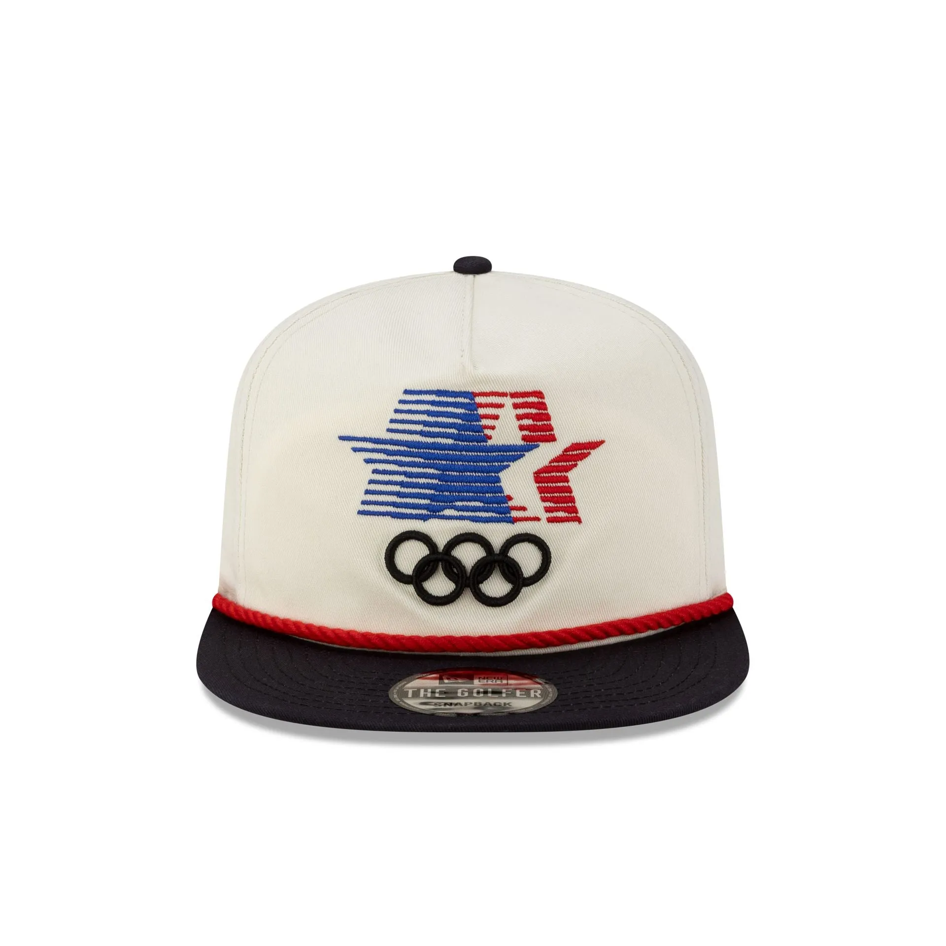 Olympic Heritage Los Angeles 1984 Olympic Games Stars Chrome White Navy Golfer Hat sold by New Era product image thumbnail 2