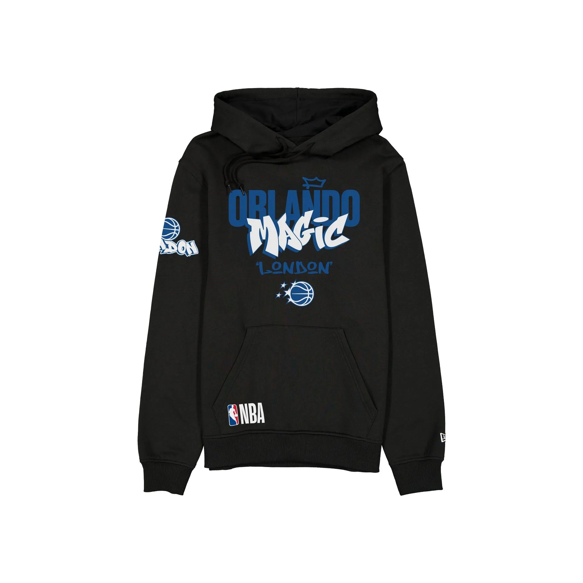 Orlando Magic 2026 London Game Black Hoodie sold by New Era