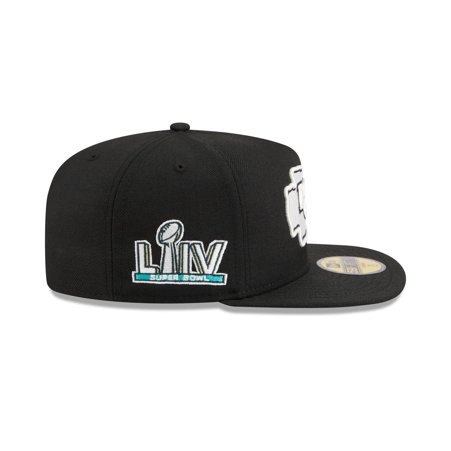 Just Caps Chiseled Logo Kansas City Chiefs 59FIFTY A-Frame Fitted Hat sold by New Era product image thumbnail 4