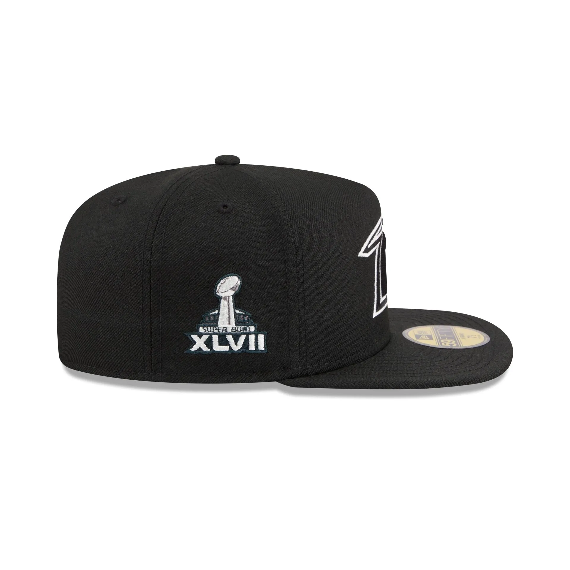 Just Caps Chiseled Logo Baltimore Ravens 59FIFTY A-Frame Fitted Hat sold by New Era product image thumbnail 4