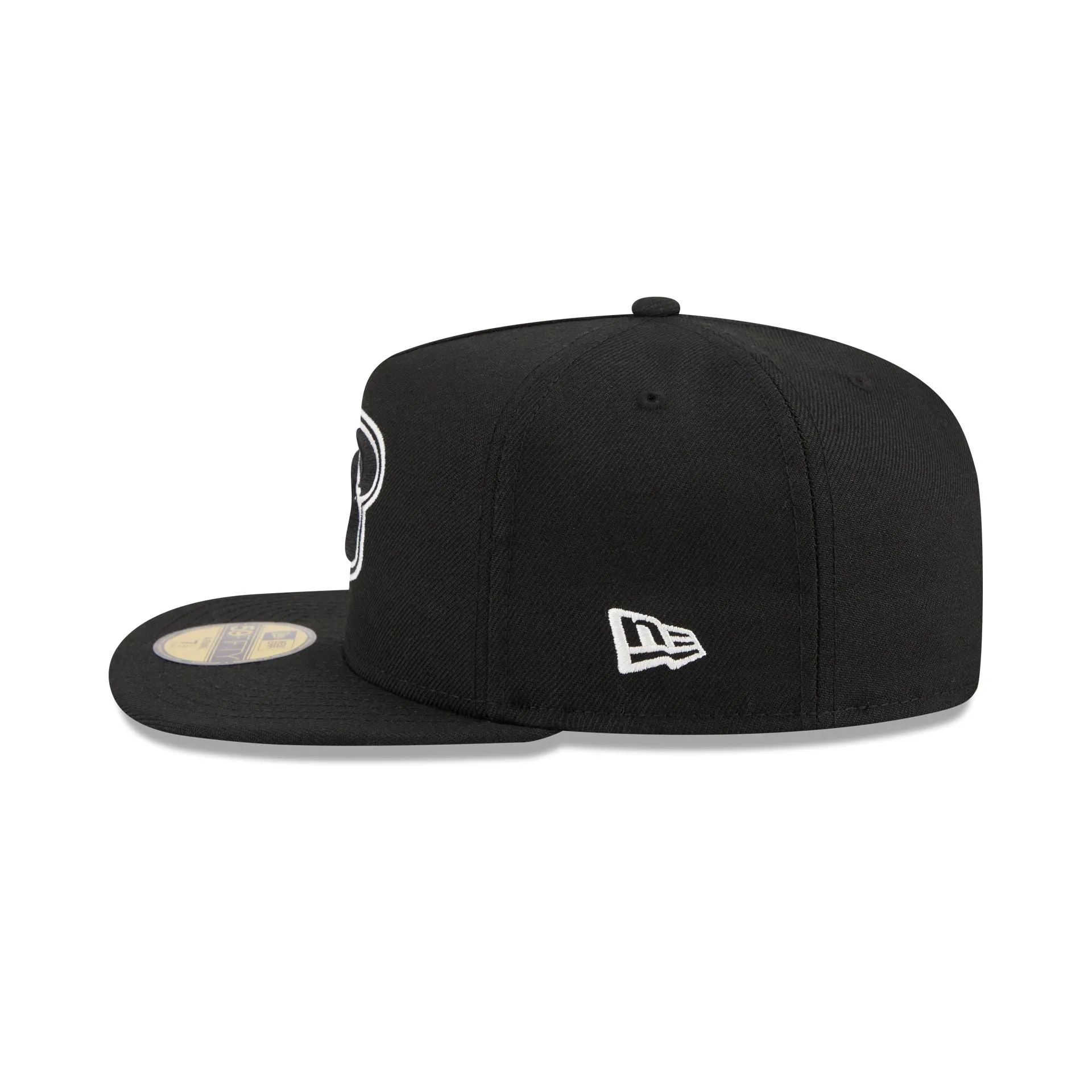 Just Caps Chiseled Logo Baltimore Ravens 59FIFTY A-Frame Fitted Hat sold by New Era product image thumbnail 5