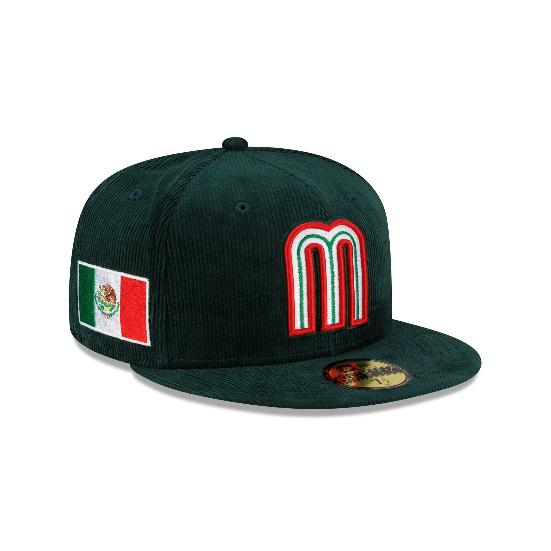 Mexico 2026 World Baseball Classic Corduroy 59FIFTY Fitted Hat sold by New Era