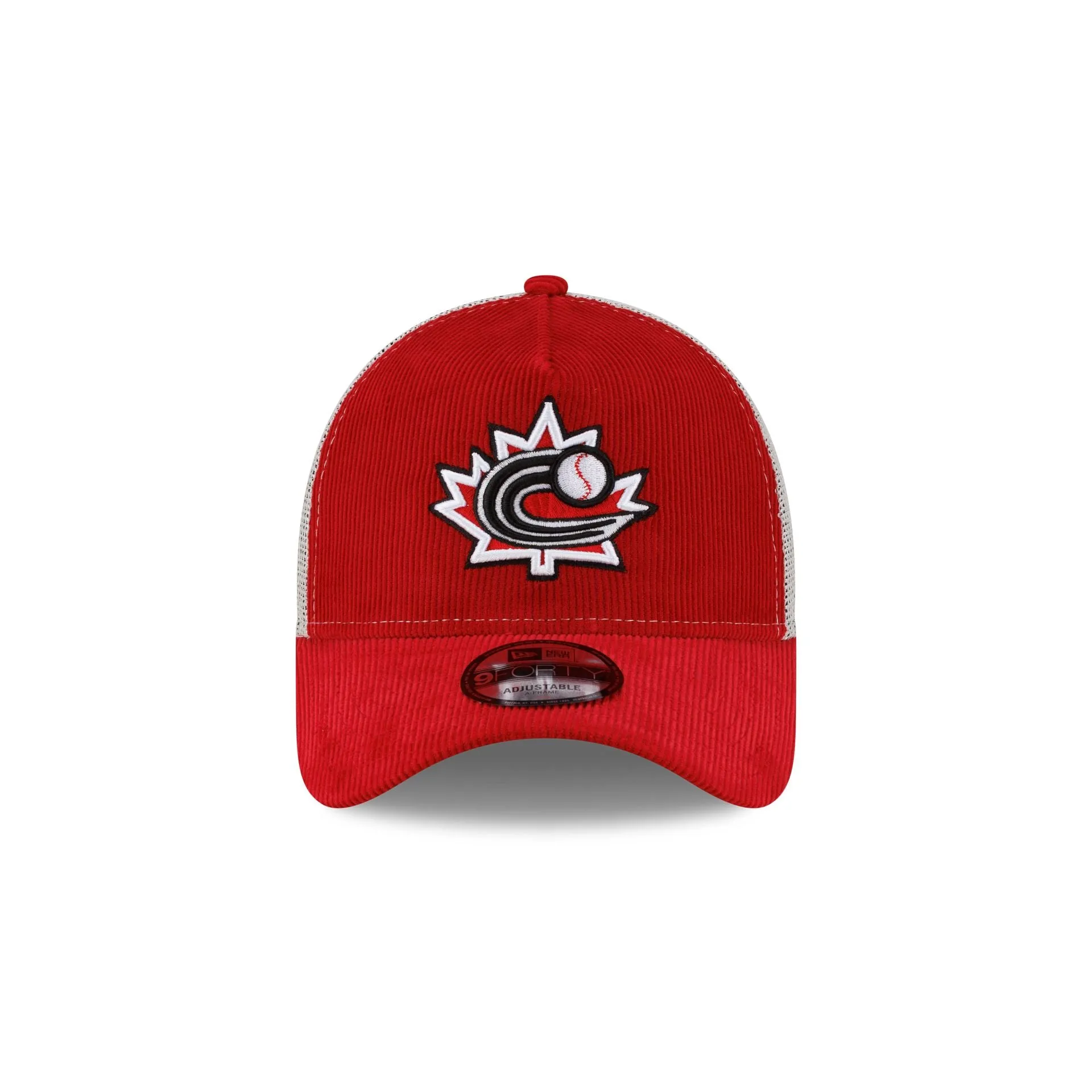 Canada 2026 World Baseball Classic Corduroy 9FORTY A-Frame Trucker Hat sold by New Era product image thumbnail 2