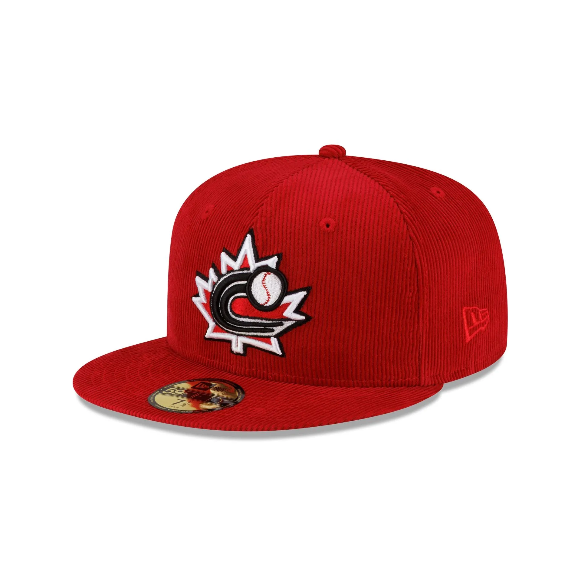 Canada 2026 World Baseball Classic Corduroy 59FIFTY Fitted Hat sold by New Era product image thumbnail 3