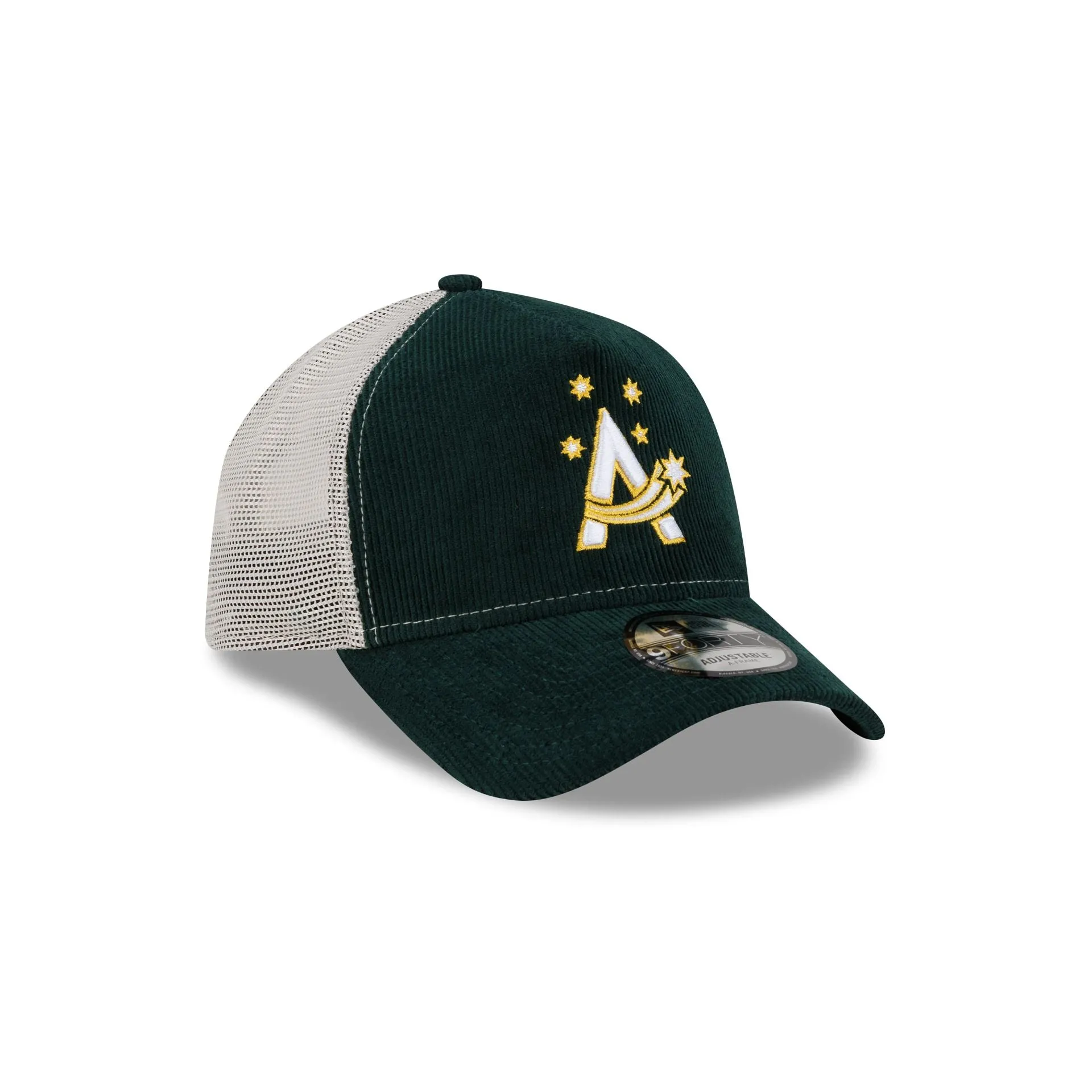 Australia 2026 World Baseball Classic Corduroy 9FORTY A-Frame Trucker Hat sold by New Era product image thumbnail 3