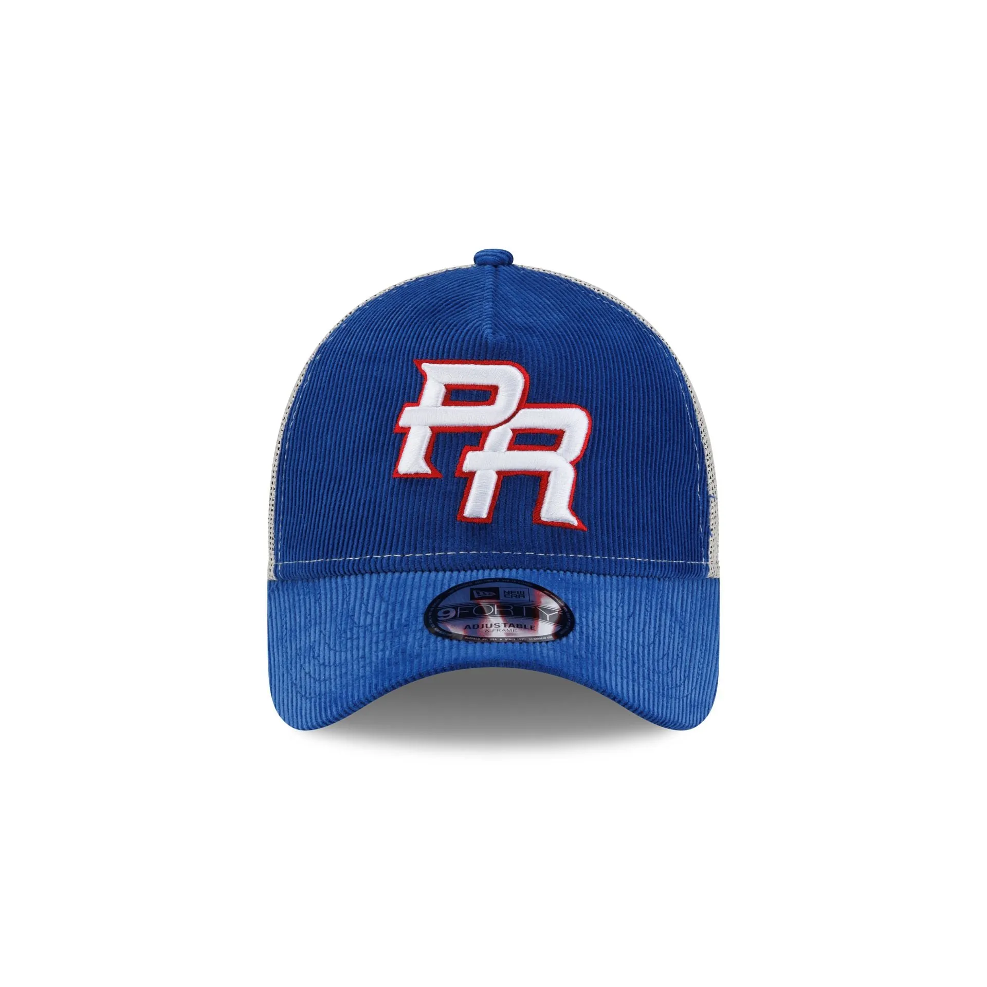 Puerto Rico 2026 World Baseball Classic Corduroy 9FORTY A-Frame Trucker Hat sold by New Era product image thumbnail 2