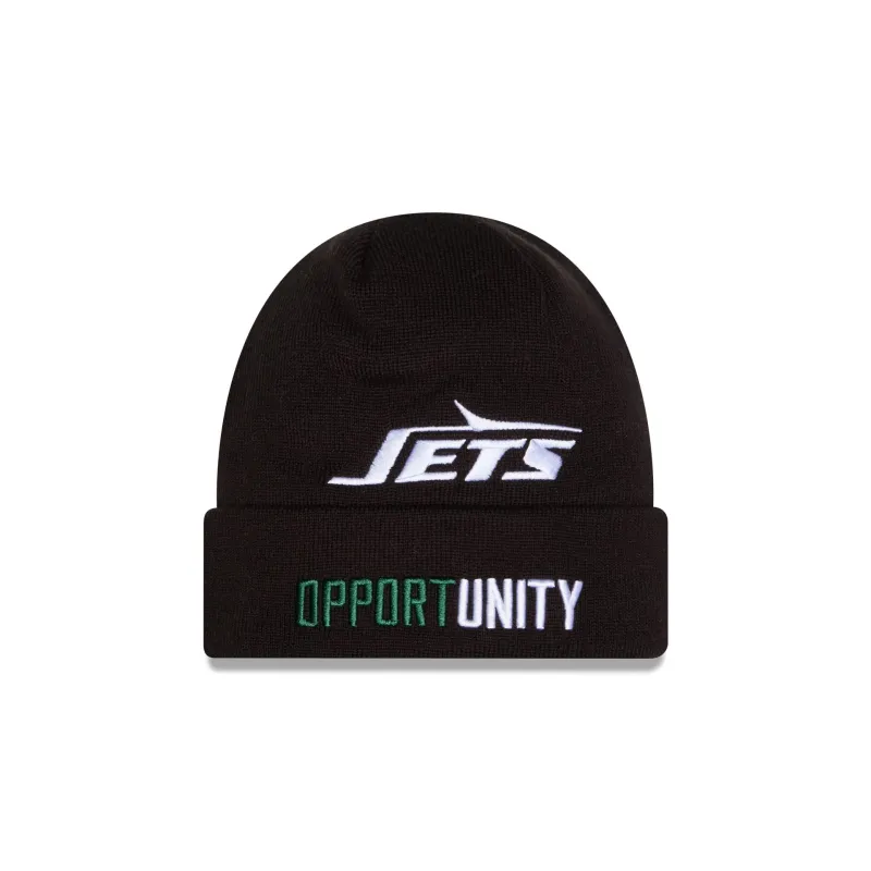 New York Jets 2025 Inspire Change Beanie Hat sold by New Era