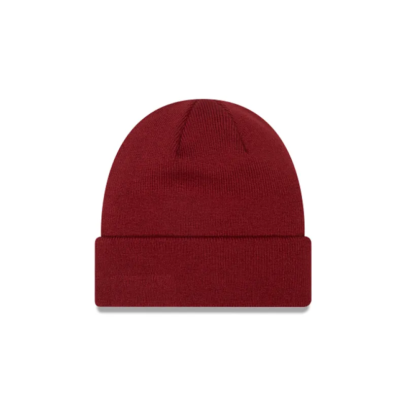 New Era Basic Red Knit Hat sold by New Era