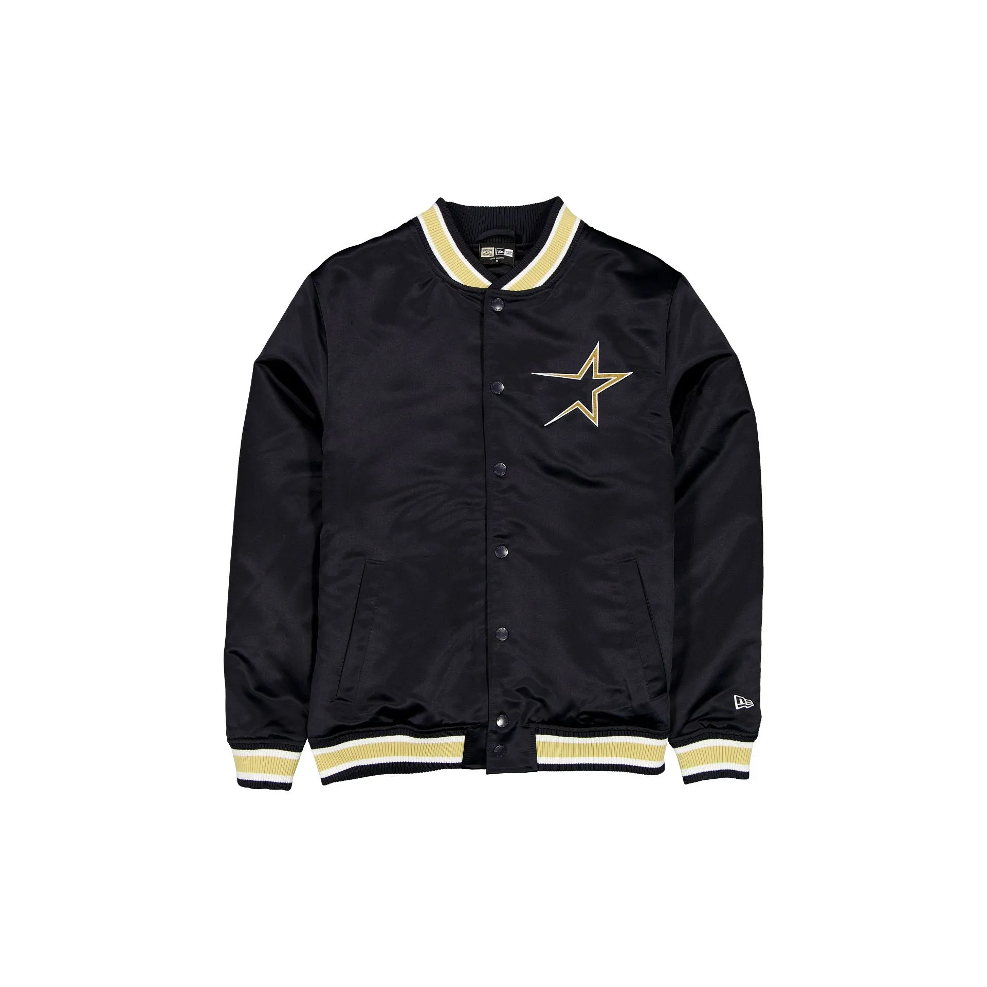 Houston Astros Sport Classics Navy Satin Jacket sold by New Era