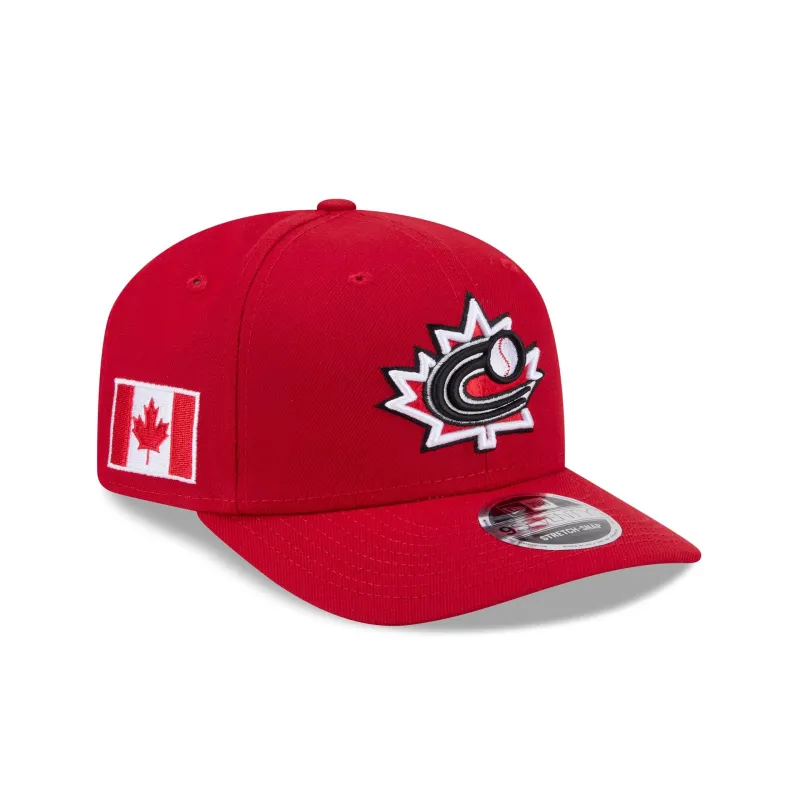 2026 World Baseball Classic Canada 9SEVENTY Stretch-Snap Hat sold by New Era