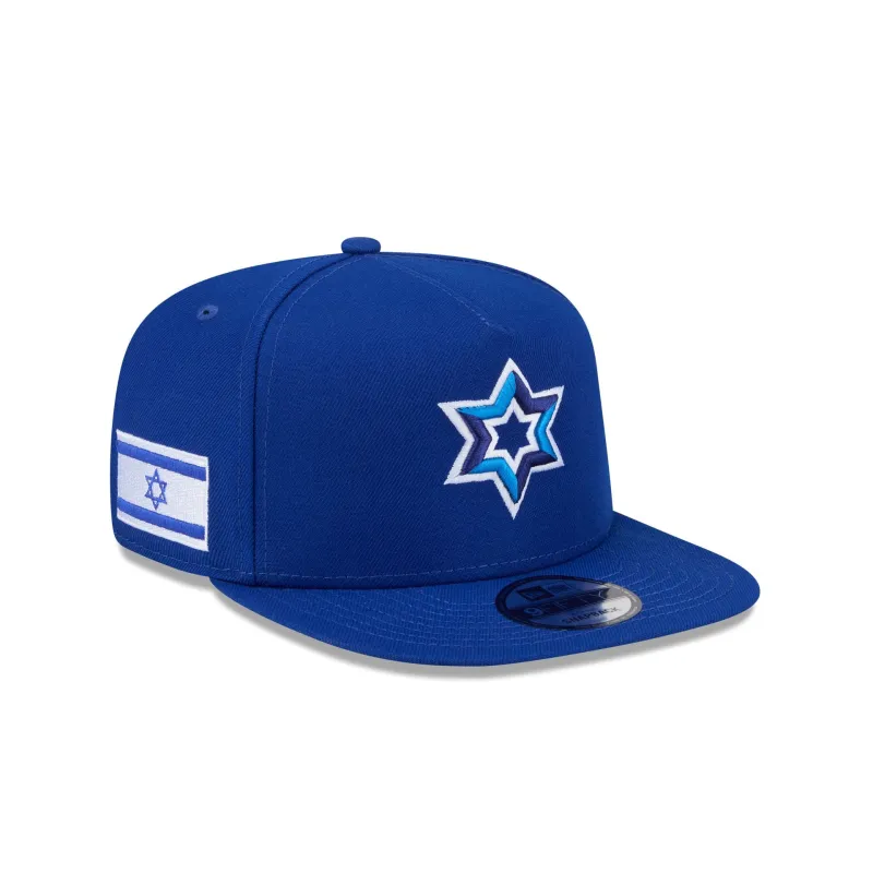 2026 World Baseball Classic Israel 9FIFTY A-Frame Snapback Hat sold by New Era