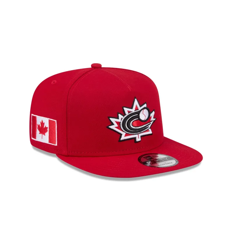 2026 World Baseball Classic Canada 9FIFTY A-Frame Snapback Hat sold by New Era