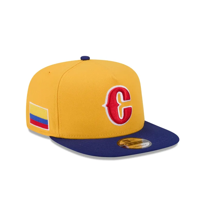 2026 World Baseball Classic Colombia 9FIFTY A-Frame Snapback Hat sold by New Era