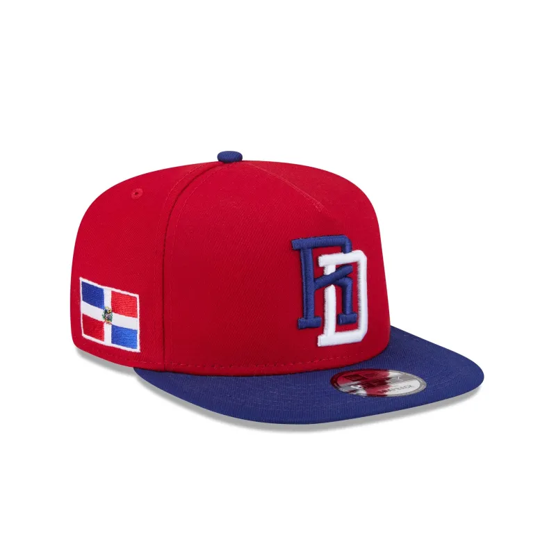 2026 World Baseball Classic Dominican Republic 9FIFTY A-Frame Snapback Hat sold by New Era