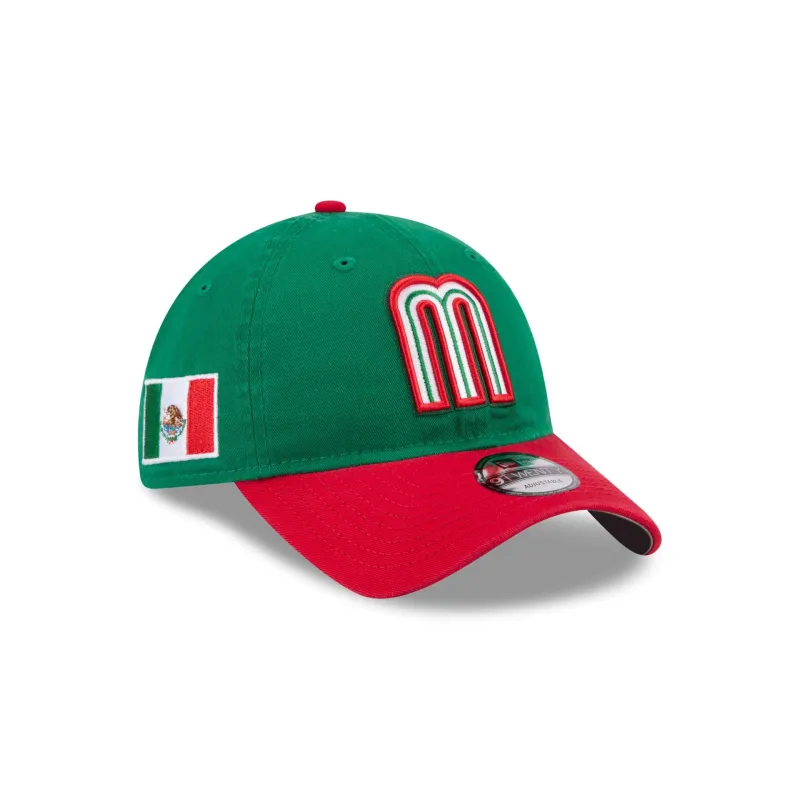 2026 World Baseball Classic Mexico 9TWENTY Adjustable Hat made by New Era