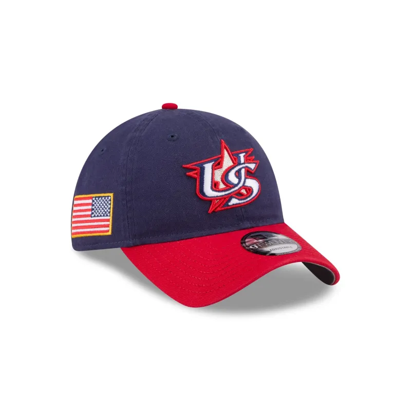 2026 World Baseball Classic USA 9TWENTY Adjustable Hat sold by New Era