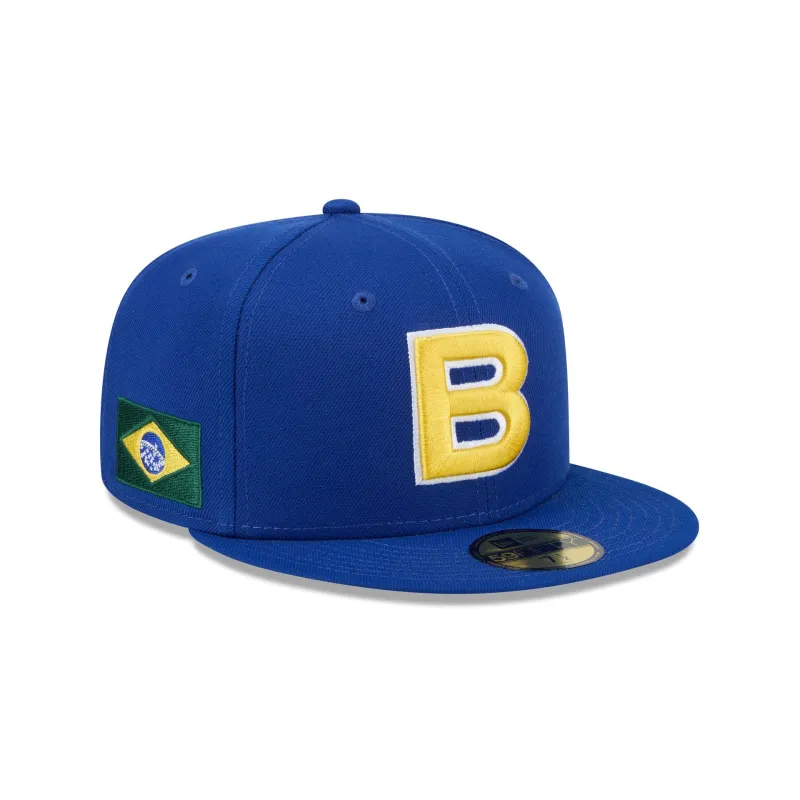 2026 World Baseball Classic Brazil 59FIFTY Fitted Hat sold by New Era