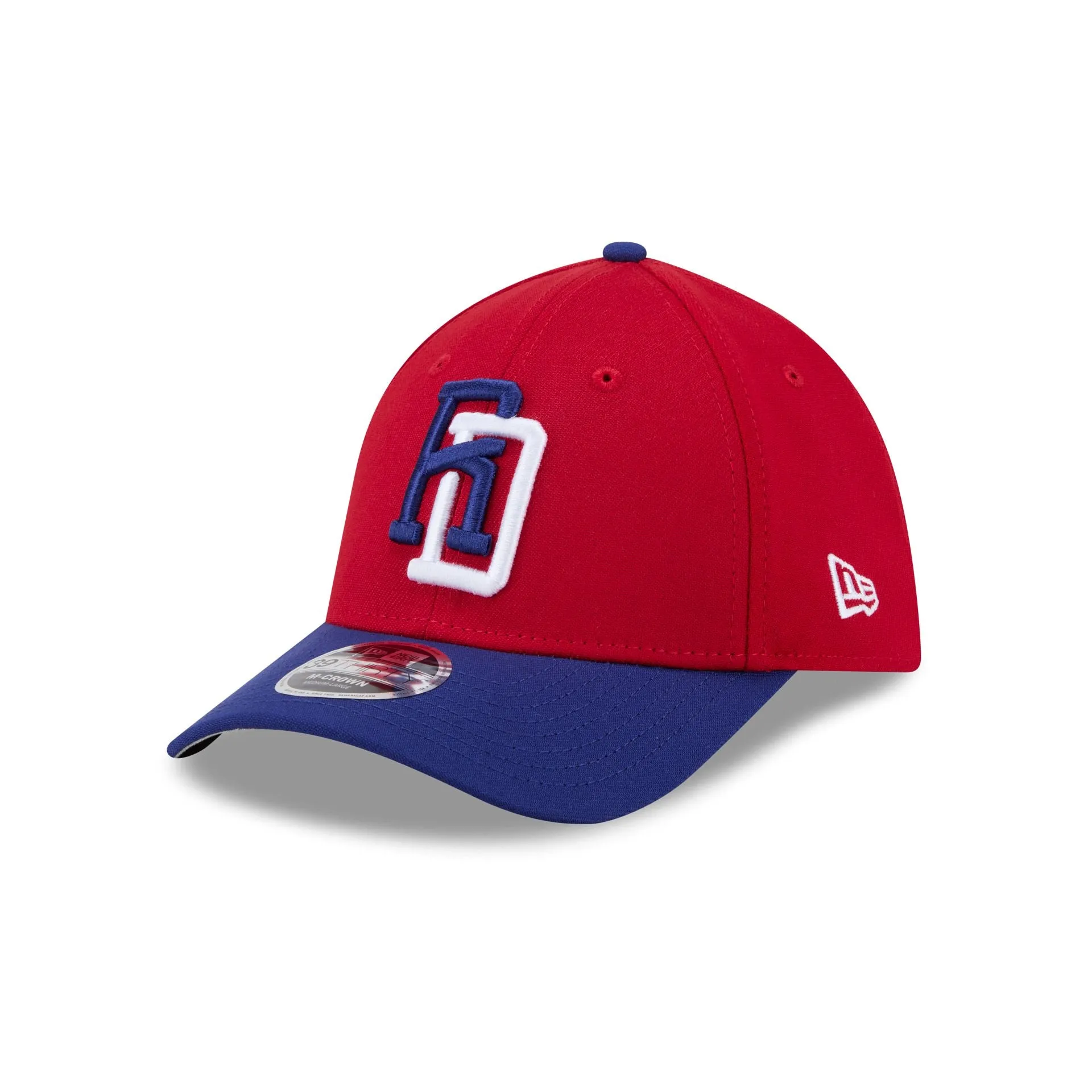 2026 World Baseball Classic Dominican Republic 39THIRTY M-Crown Stretch Fit Hat sold by New Era product image thumbnail 3