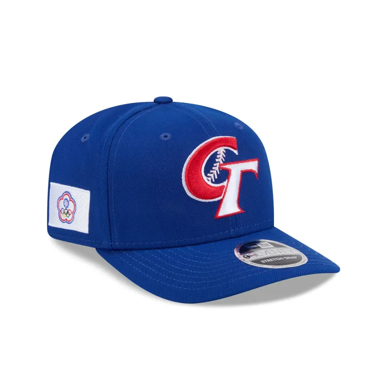 2026 World Baseball Classic Chinese Taipei 9SEVENTY Stretch-Snap Hat sold by New Era