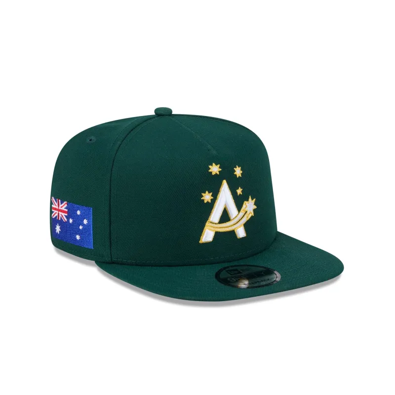 2026 World Baseball Classic Australia 9FIFTY A-Frame Snapback Hat sold by New Era