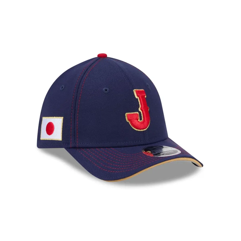 2026 World Baseball Classic Japan 39THIRTY M-Crown Stretch Fit Hat sold by New Era