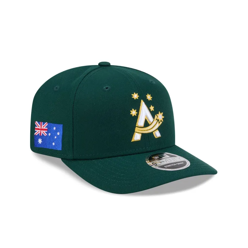 2026 World Baseball Classic Australia 9SEVENTY Stretch-Snap Hat sold by New Era
