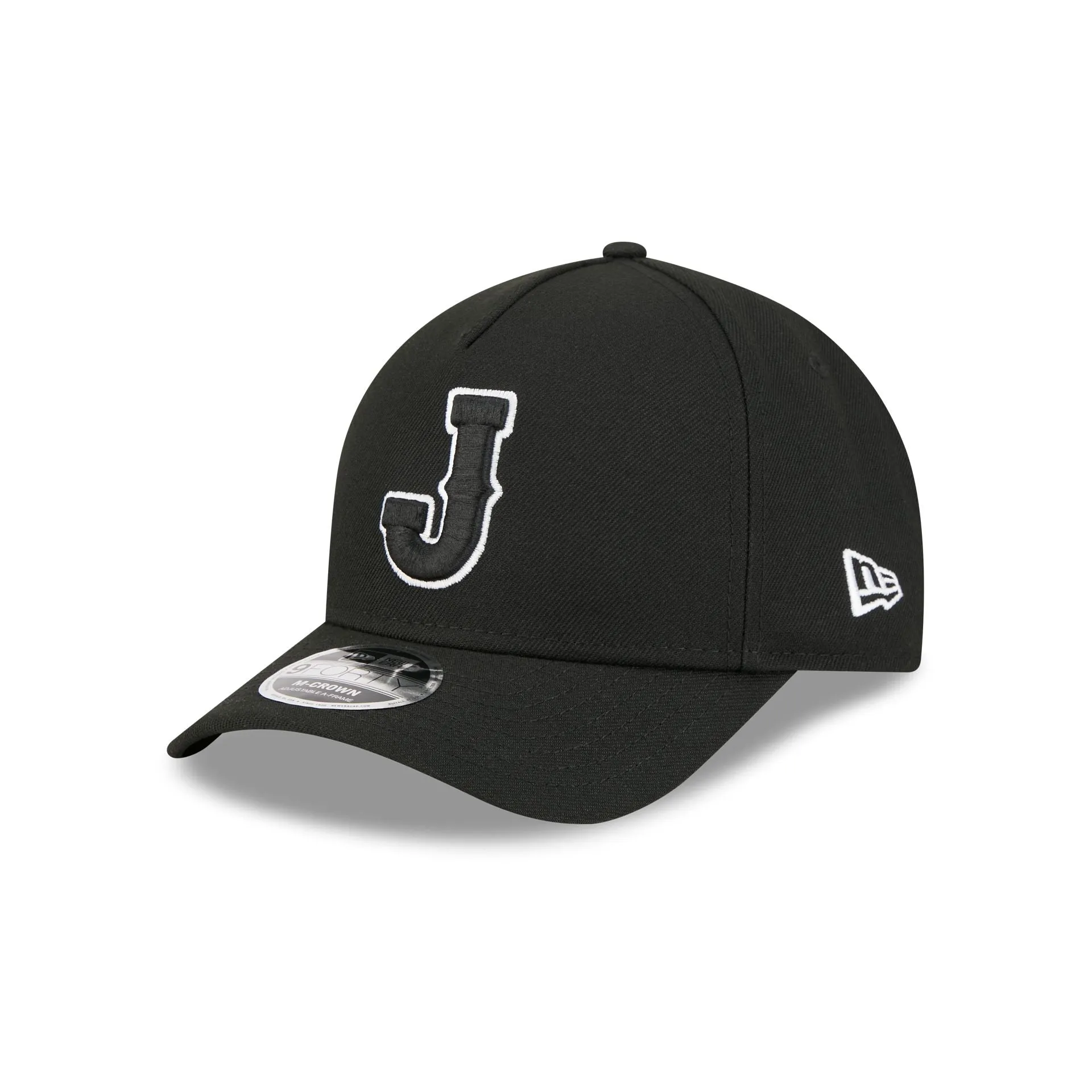 Japan World Baseball Classic Black and White 9FORTY M-Crown A-Frame Snapback Hat sold by New Era product image thumbnail 3