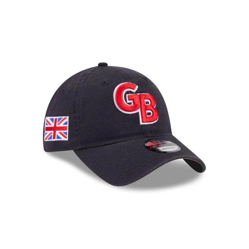 2026 World Baseball Classic Great Britain 9TWENTY Adjustable Hat made by New Era