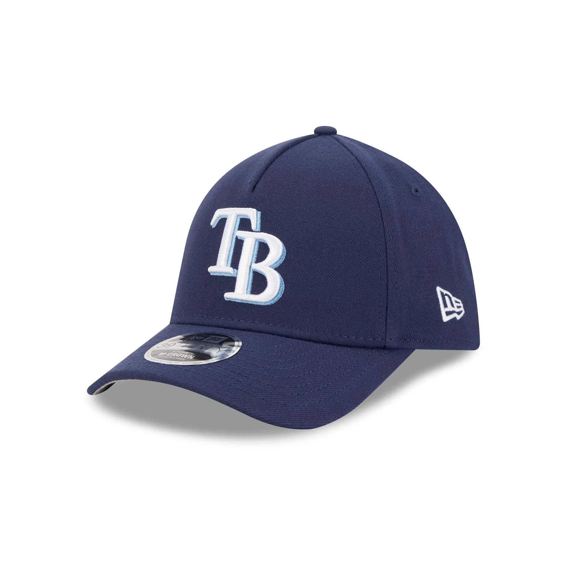 Tampa Bay Rays 39THIRTY M-Crown A-Frame Stretch Fit Hat sold by New Era