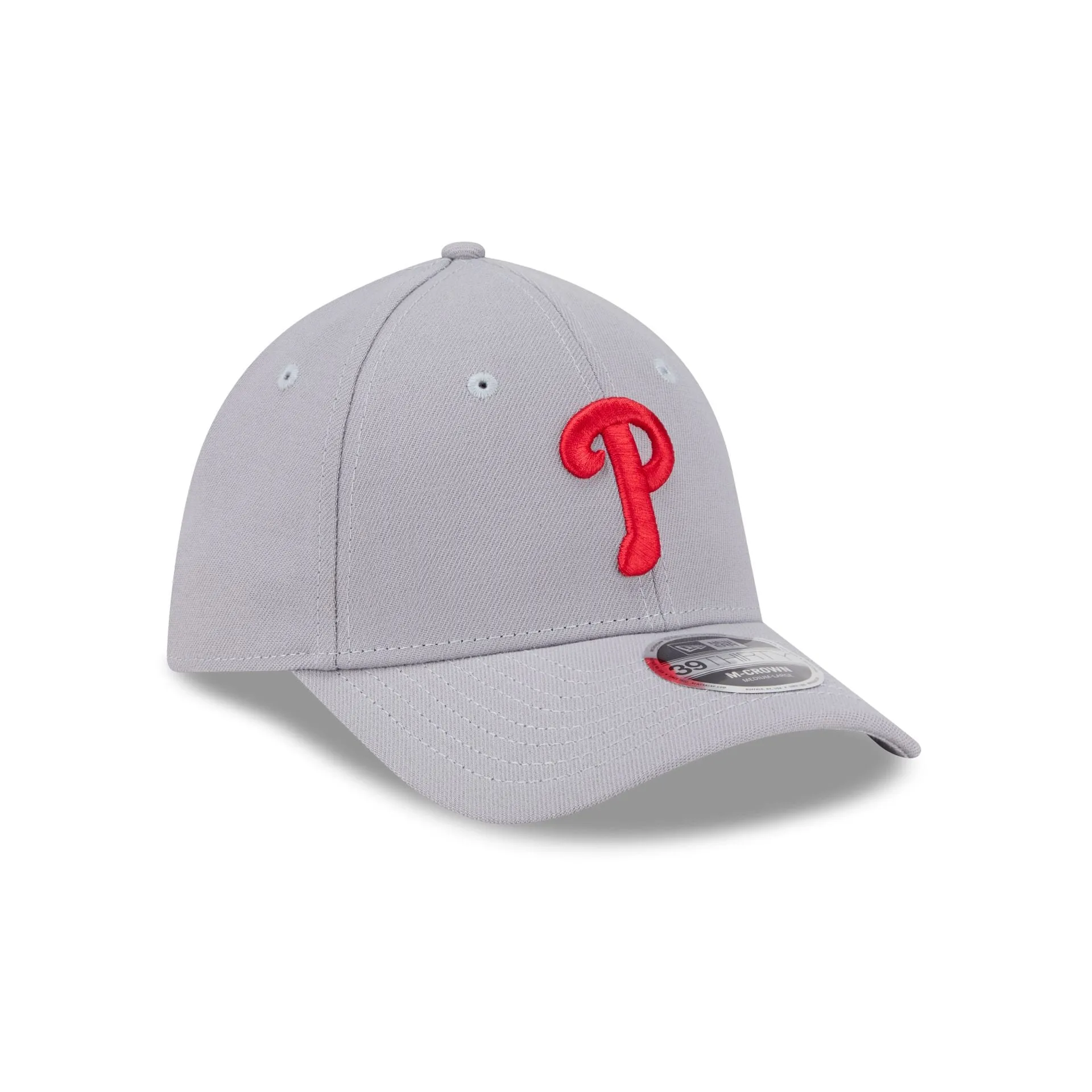 Philadelphia Phillies Gray 39THIRTY M-Crown Stretch Fit Hat sold by New Era product image thumbnail 3
