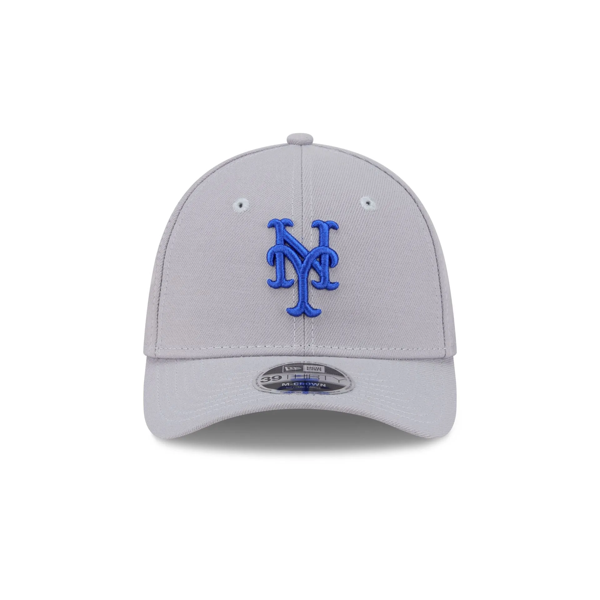 New York Mets Gray 39THIRTY M-Crown Stretch Fit Hat sold by New Era product image thumbnail 2