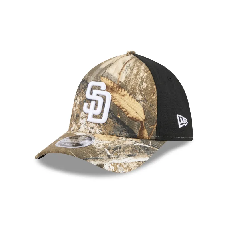 San Diego Padres Realtree 39THIRTY M-Crown A-Frame Stretch Fit Hat made by New Era
