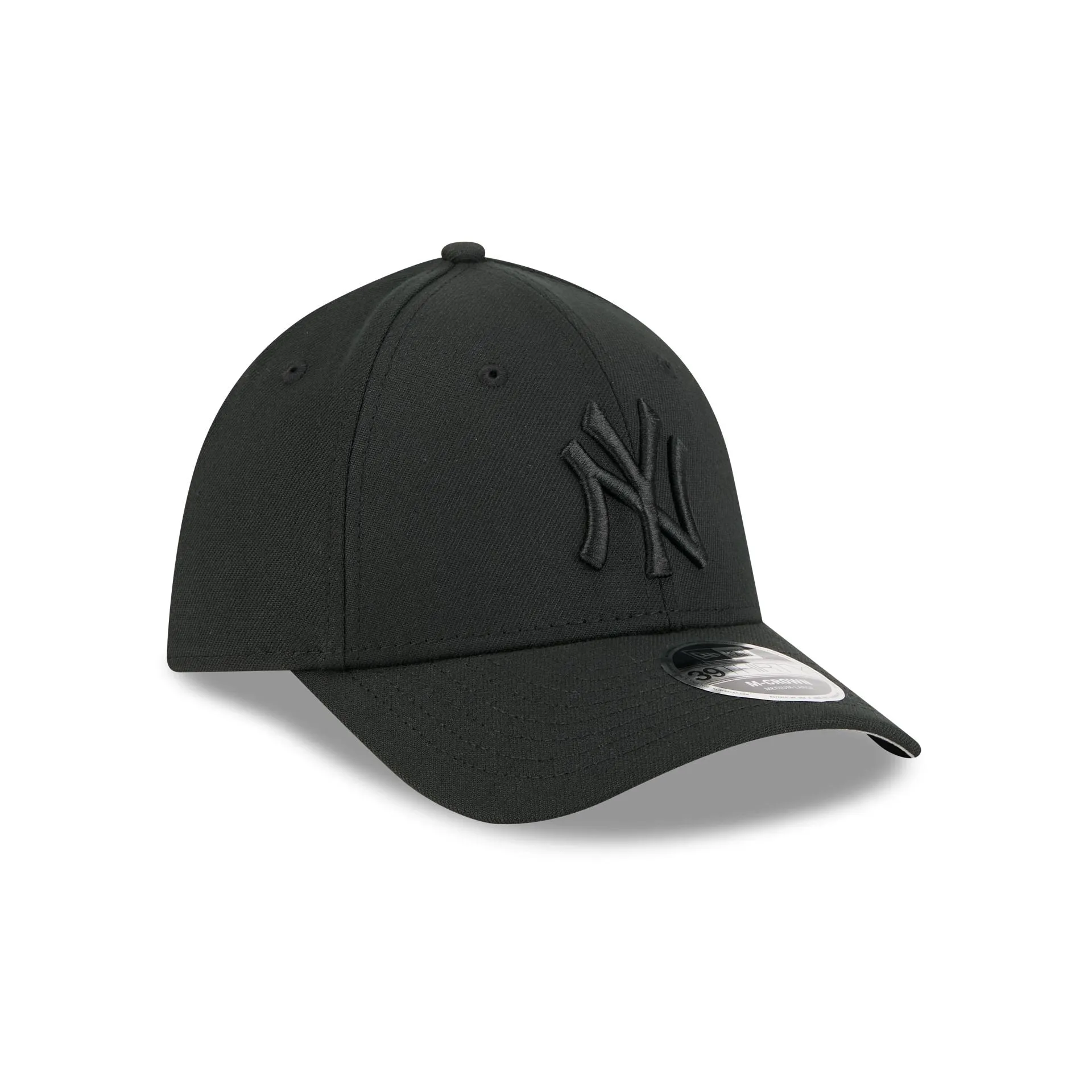New York Yankees Black and White 39THIRTY M-Crown Stretch Fit Hat sold by New Era product image thumbnail 3