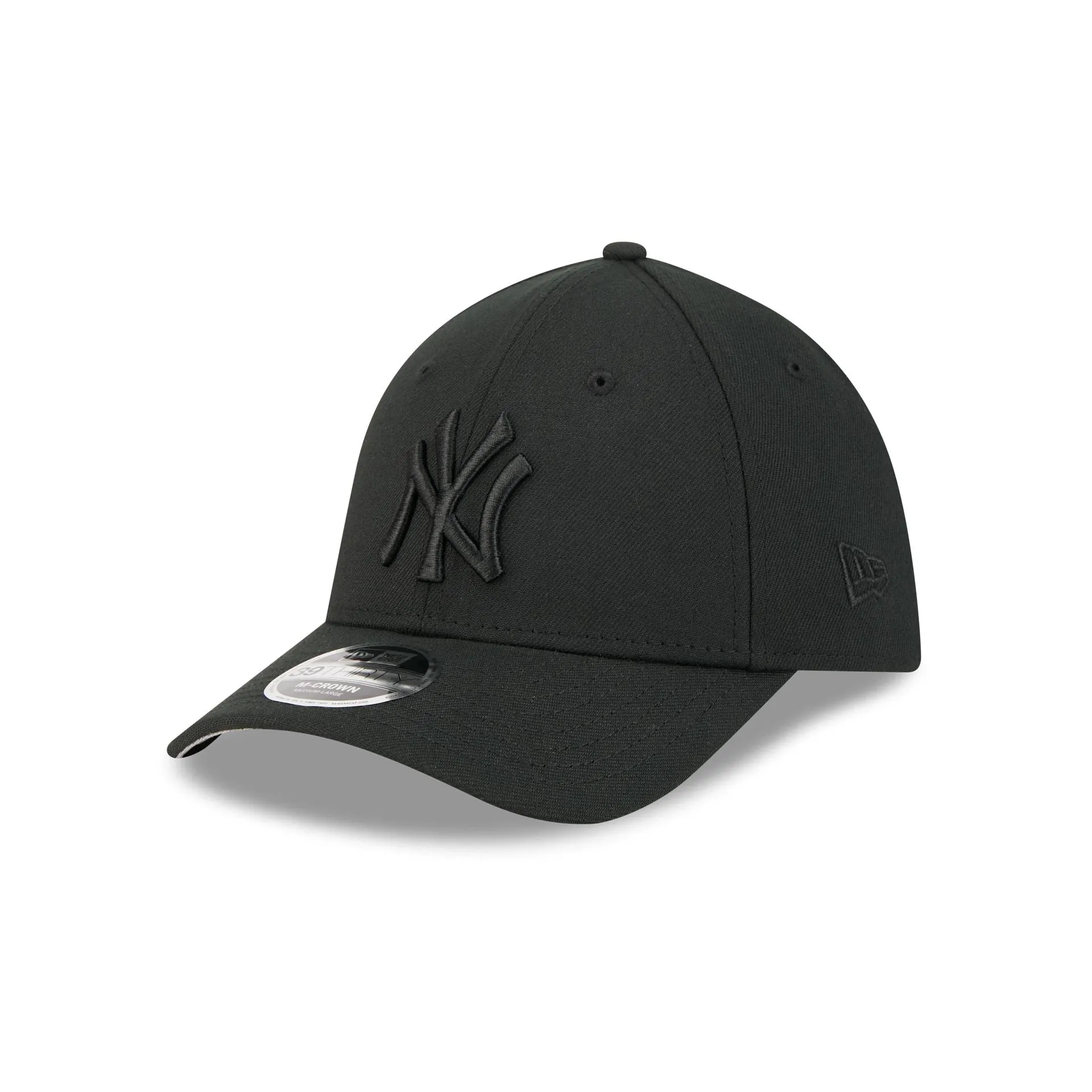 New York Yankees Black and White 39THIRTY M-Crown Stretch Fit Hat sold by New Era