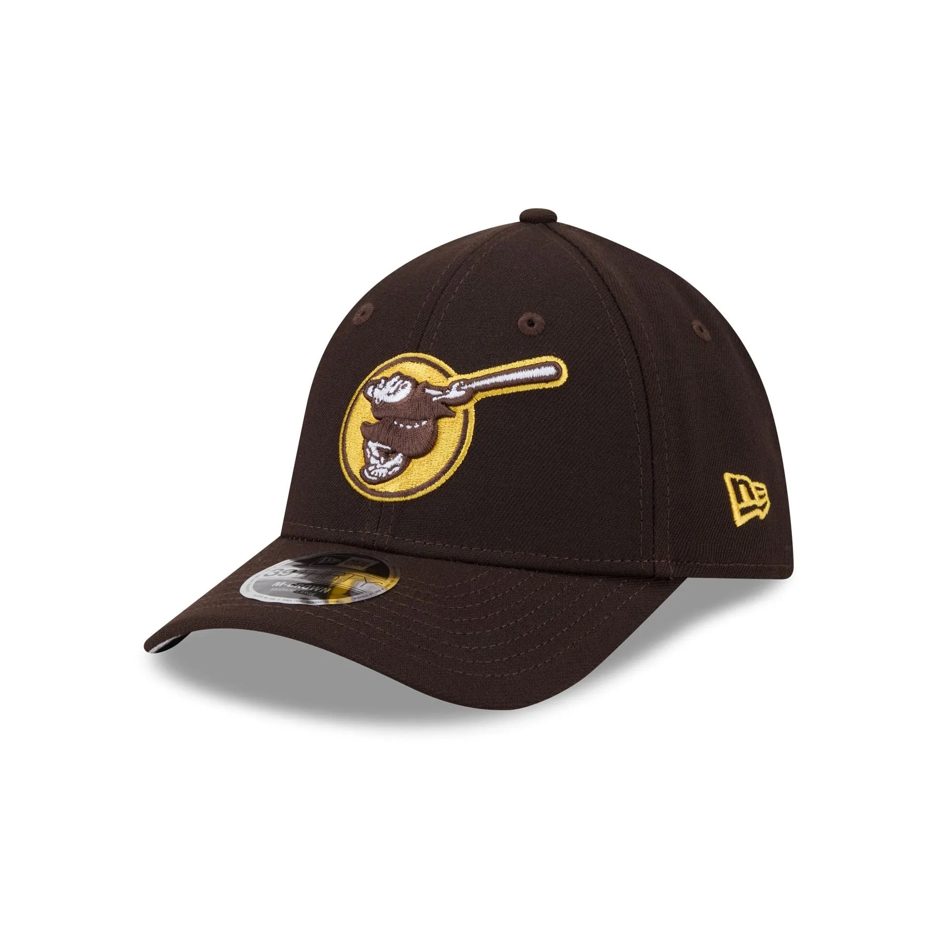 San Diego Padres Team Mascot 39THIRTY M-Crown Stretch Fit Hat sold by New Era