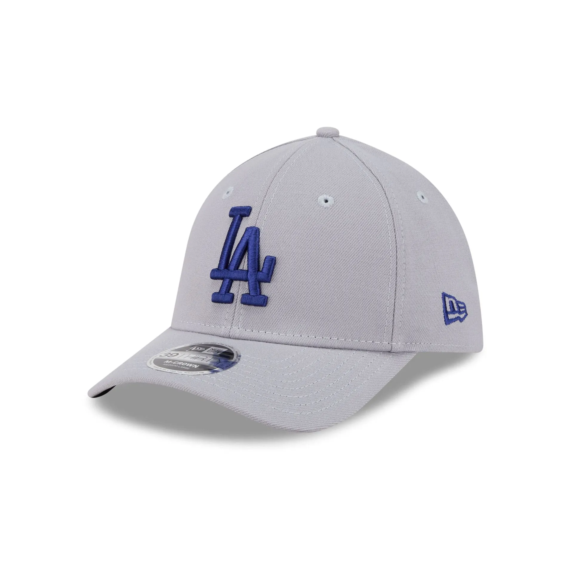 Los Angeles Dodgers Gray 39THIRTY M-Crown Stretch Fit Hat sold by New Era