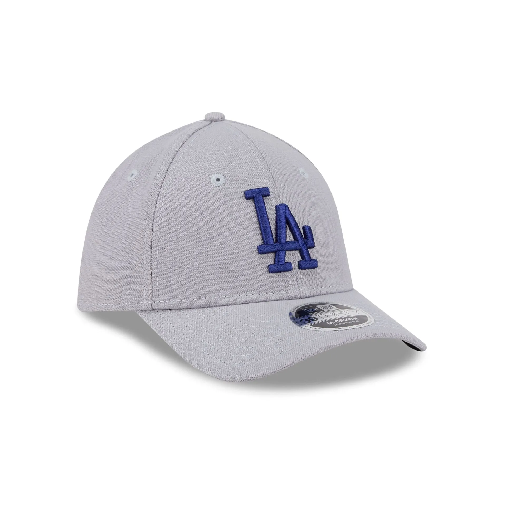 Los Angeles Dodgers Gray 39THIRTY M-Crown Stretch Fit Hat sold by New Era product image thumbnail 3
