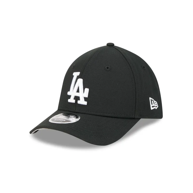 Los Angeles Dodgers Black and White 39THIRTY M-Crown Stretch Fit Hat sold by New Era