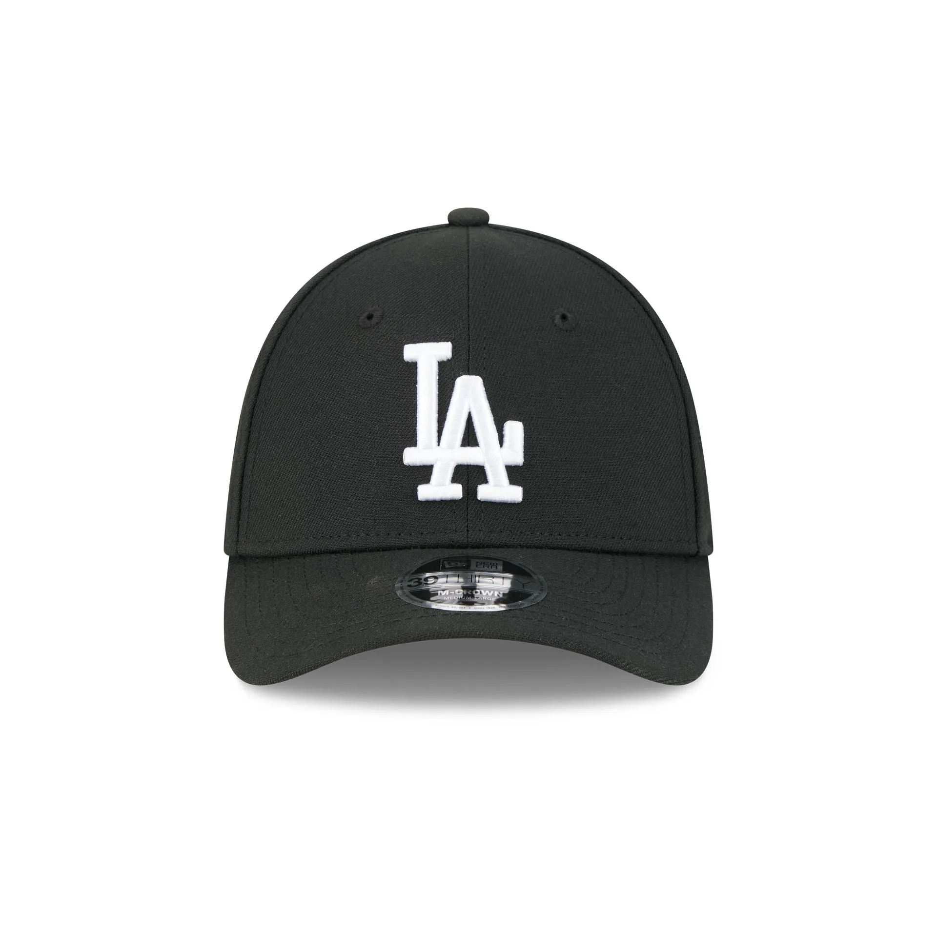 Los Angeles Dodgers Black and White 39THIRTY M-Crown Stretch Fit Hat sold by New Era product image thumbnail 2