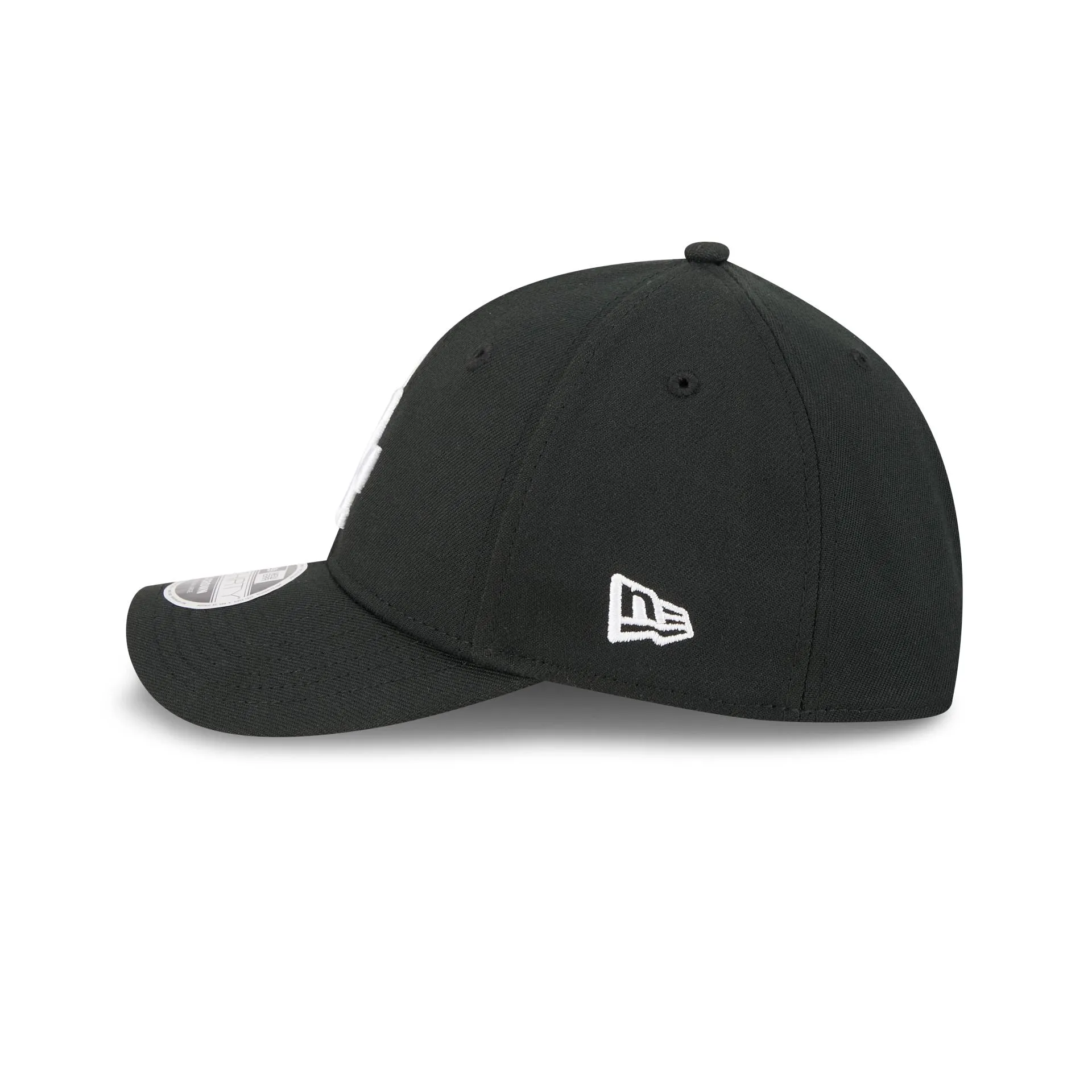 Los Angeles Dodgers Black and White 39THIRTY M-Crown Stretch Fit Hat sold by New Era product image thumbnail 4