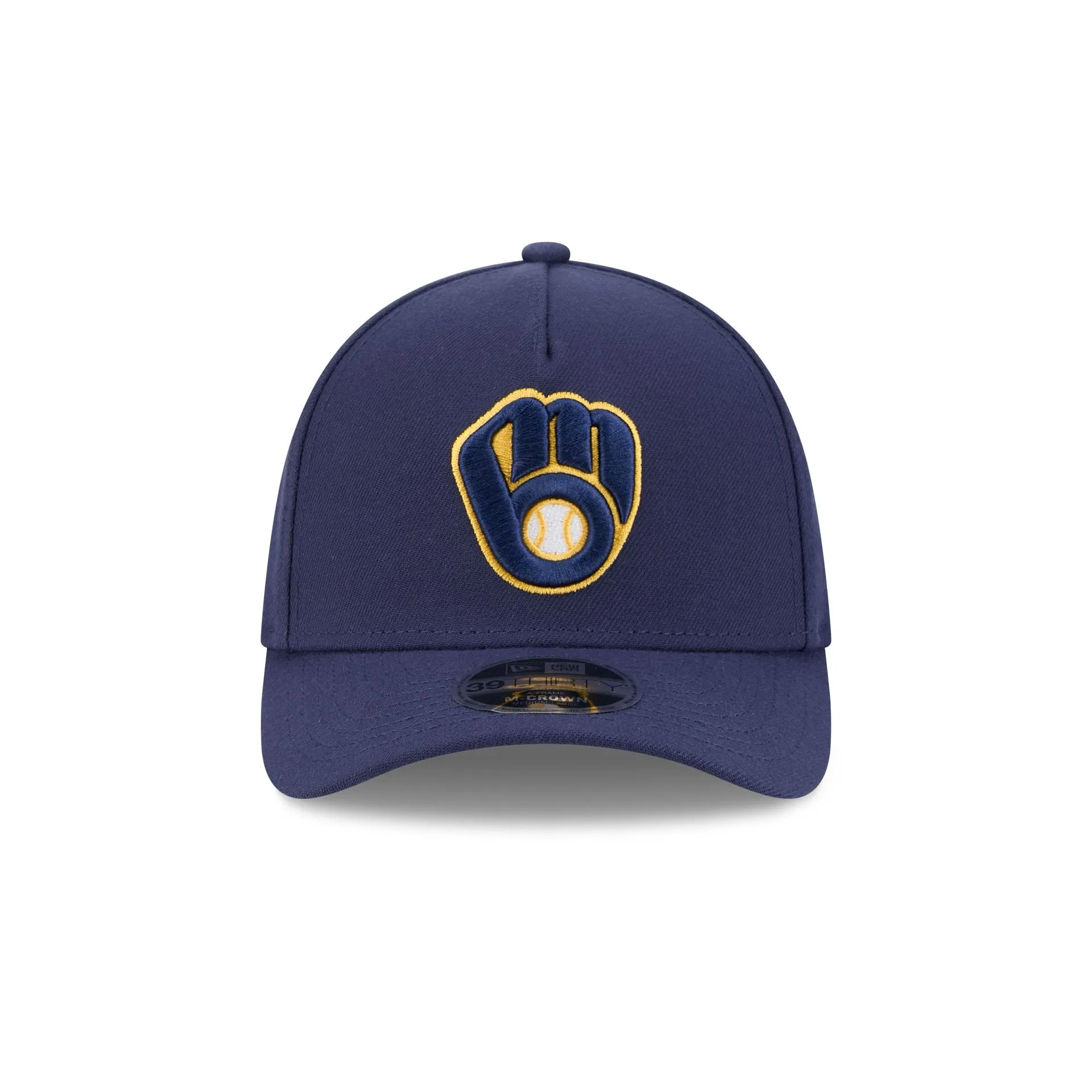 Milwaukee Brewers 39THIRTY M-Crown A-Frame Stretch Fit Hat sold by New Era product image thumbnail 2