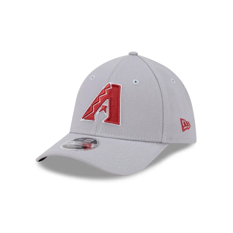 Arizona Diamondbacks Gray 39THIRTY M-Crown Stretch Fit Hat sold by New Era