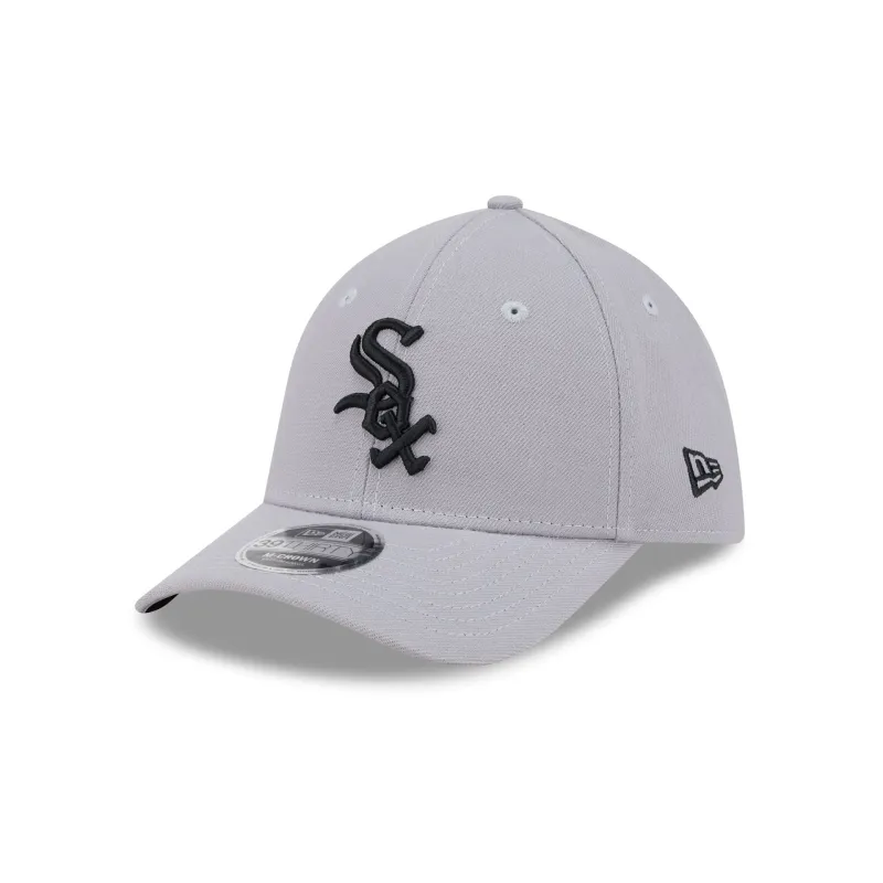 Chicago White Sox Gray 39THIRTY M-Crown Stretch Fit Hat sold by New Era